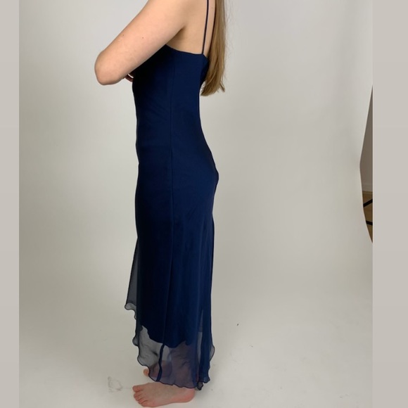 ❕SALE ❕ ✨ Vintage Formal Cowl Neck Dress ✨🤍 - Picture 3 of 7